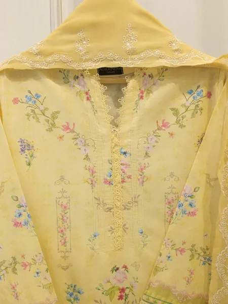 AGHANOOR - 2 Piece - printed Lawn Suit S112009